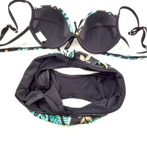 Baltex Swim - Baltex Size 8/10 Bikini Swimsuit 2pc Green Black Baltex Swim - Baltex Size 8/10 Bikini Swimsuit 2pc Green Black